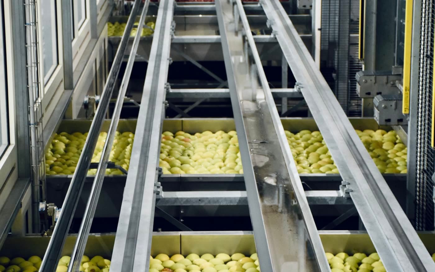 Productiehal met machines